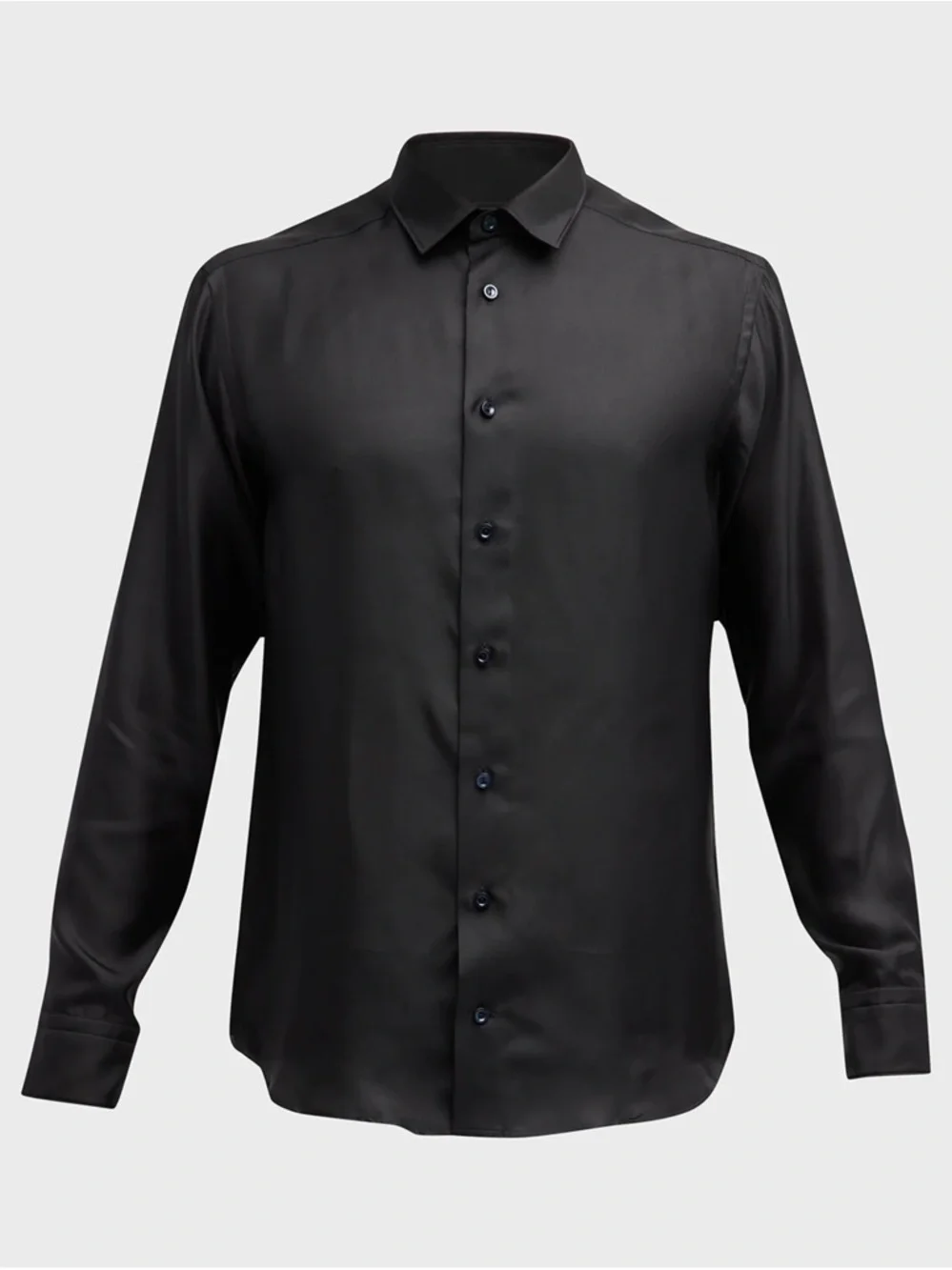 Eton Neiman Marcus Men's Black Dress Shirt